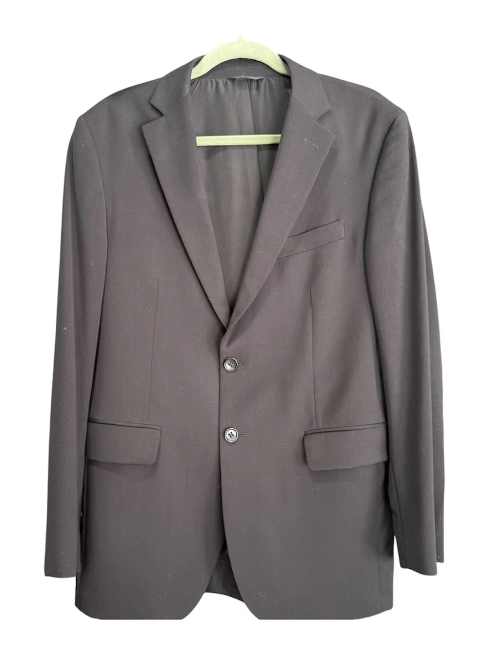 Banana Republic Men's Black Two-Button Suit Jacket